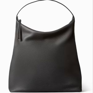 Everlane - Black Leather Boss Bag